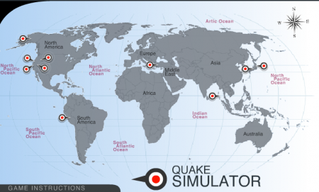 Earthquake simulator